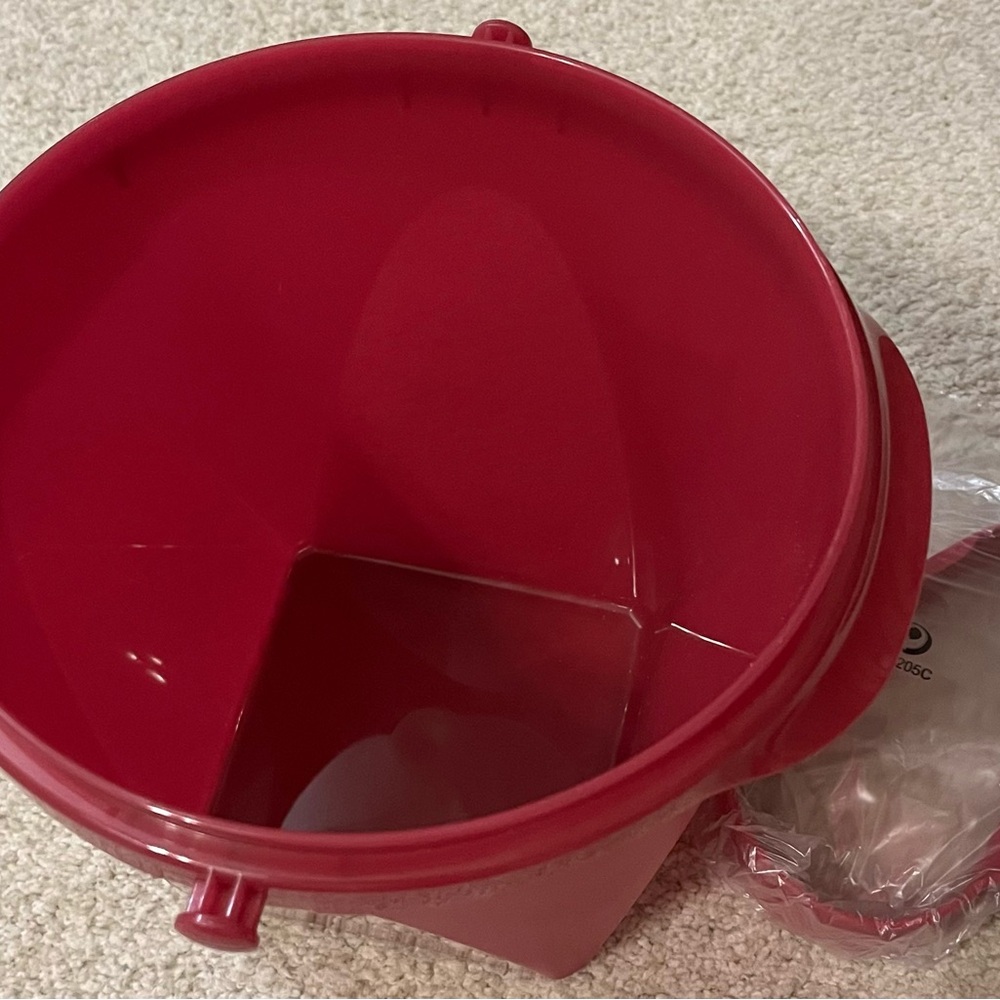 Magenta Storage Container with Lid - Picture 8 of 8